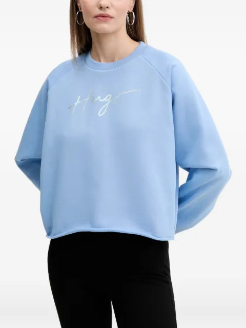 HUGO logo-print sweatshirt
