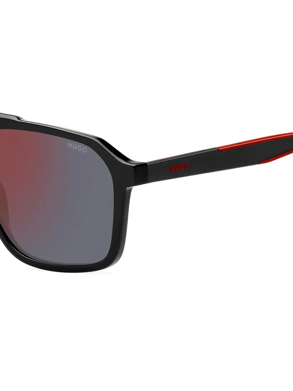 HUGO square sunglasses Zwart
