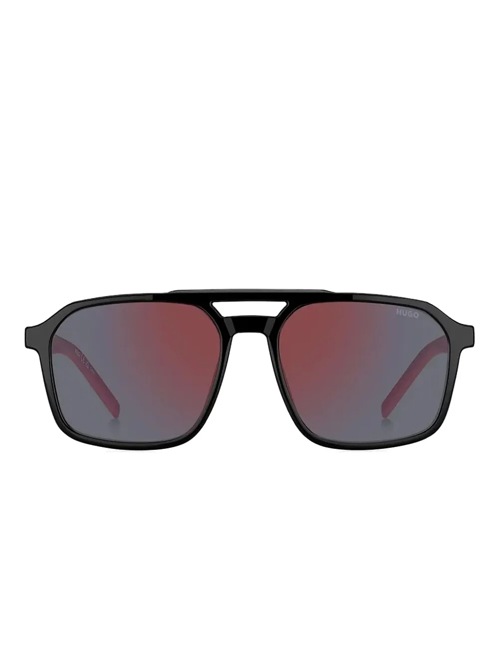 HUGO square sunglasses Zwart