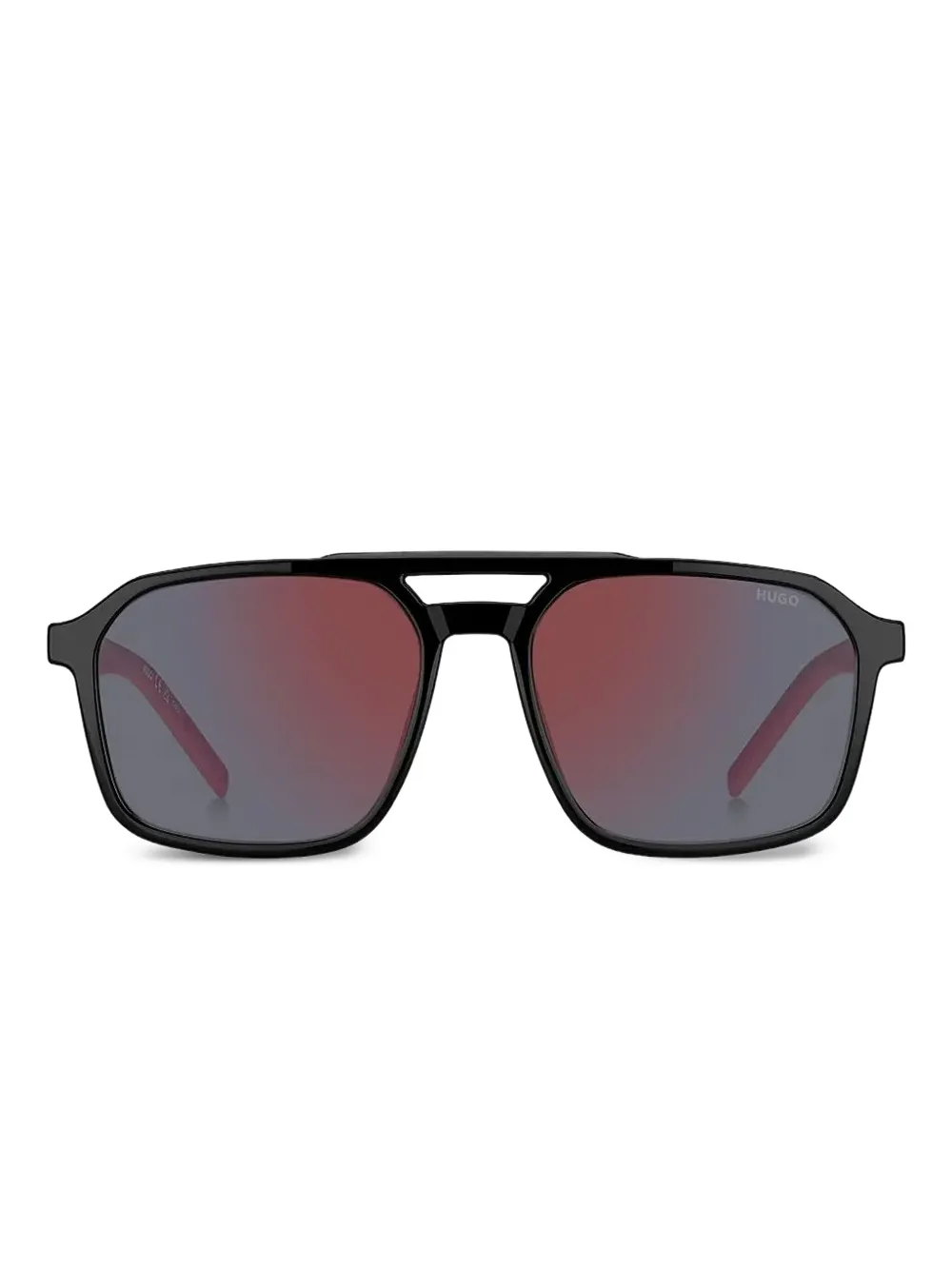 HUGO square sunglasses | Black | Image 1
