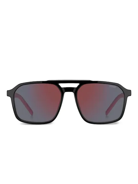 HUGO lunettes de soleil à monture carrée