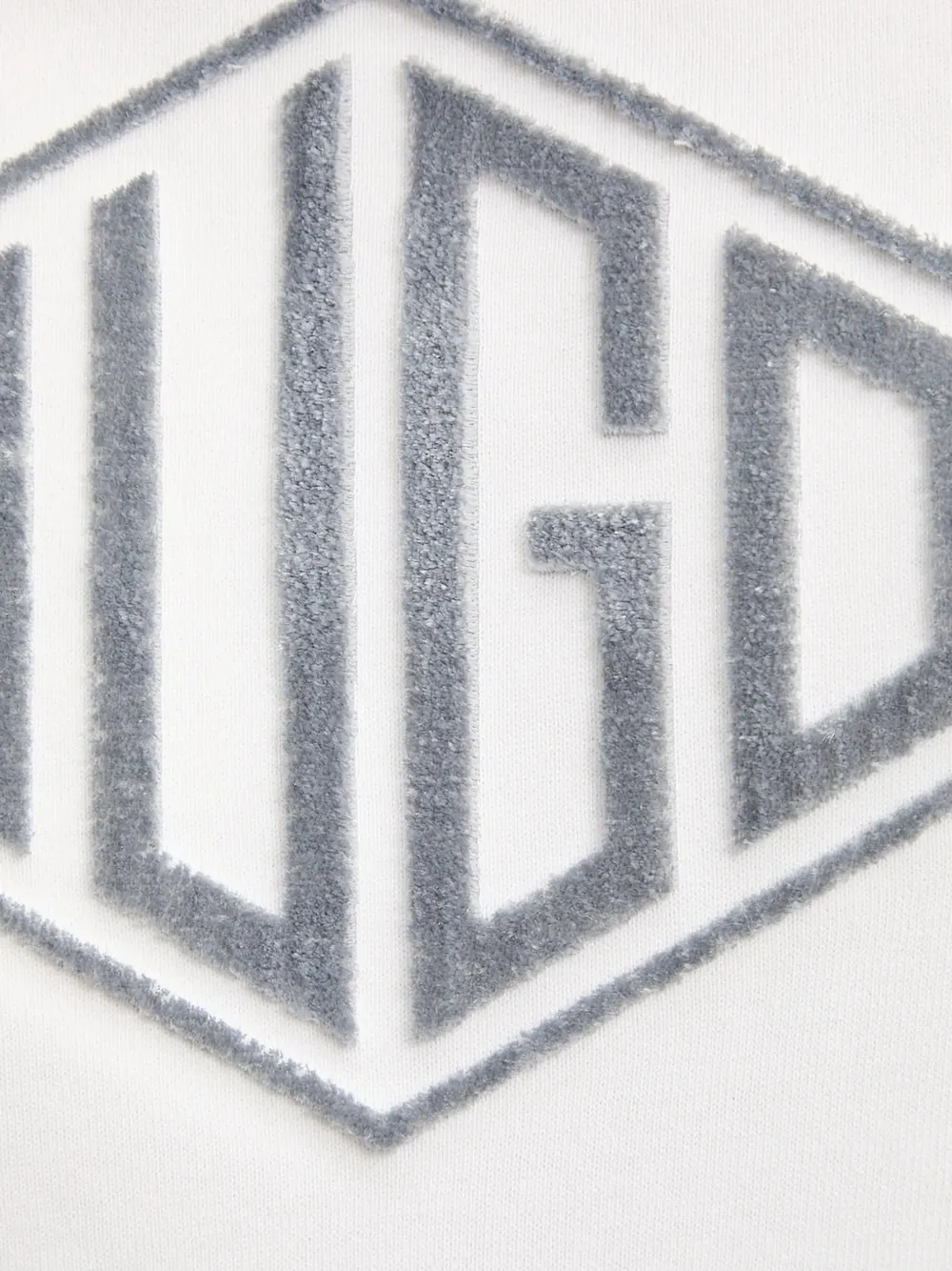 HUGO Hoodie met logo Wit