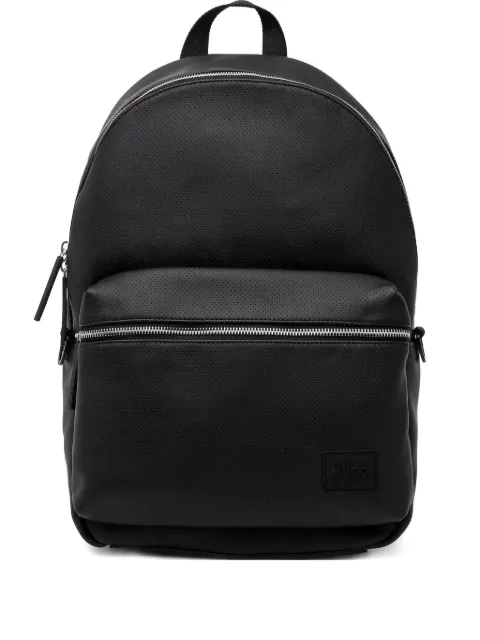 HUGO perforated backpack