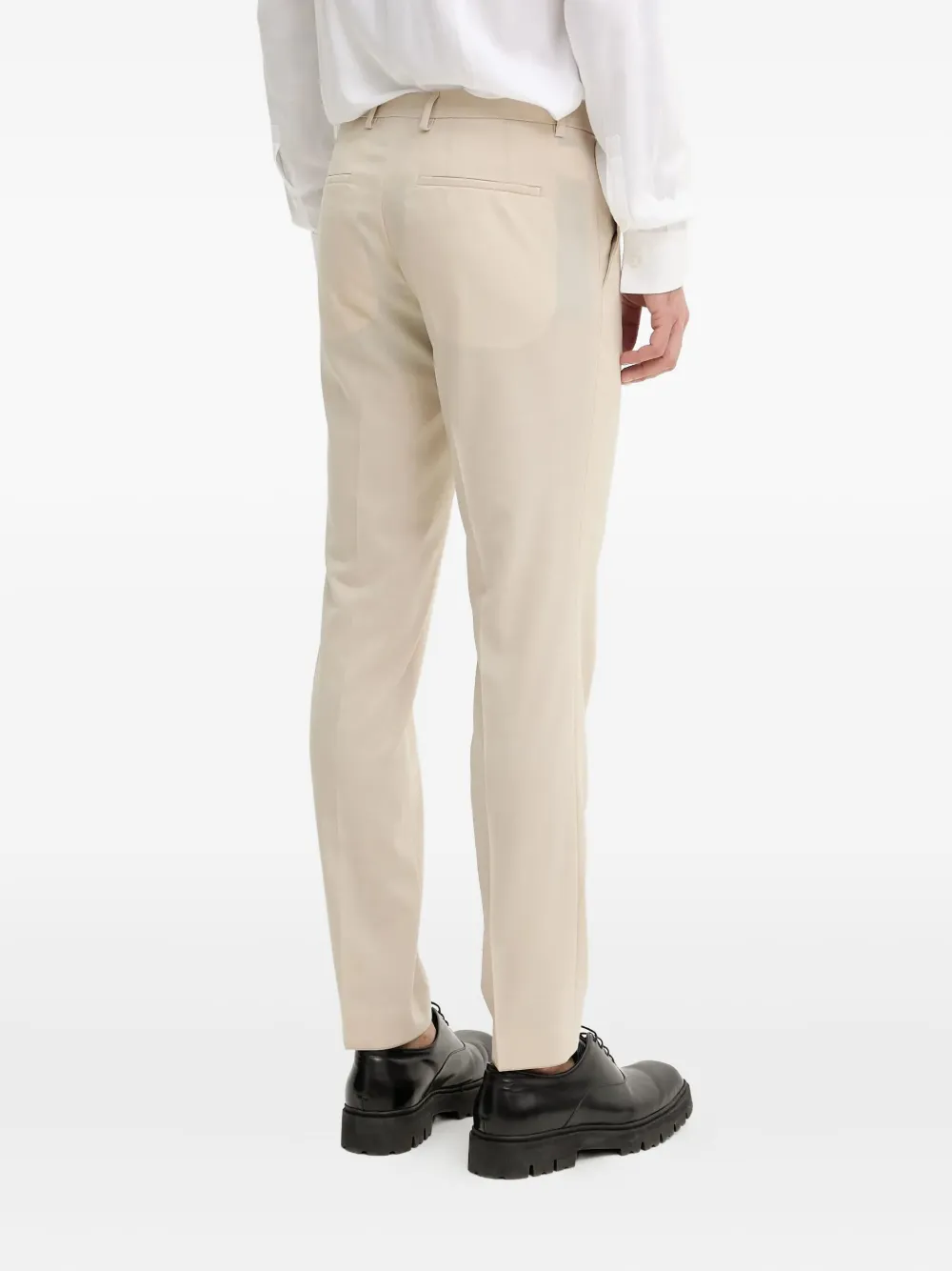 HUGO Effen broek Beige