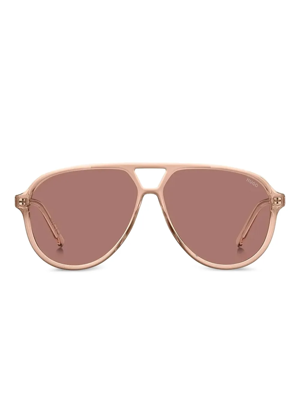HUGO pilot-frame sunglasses | Pink | Image 1