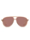 HUGO pilot-frame sunglasses - Pink