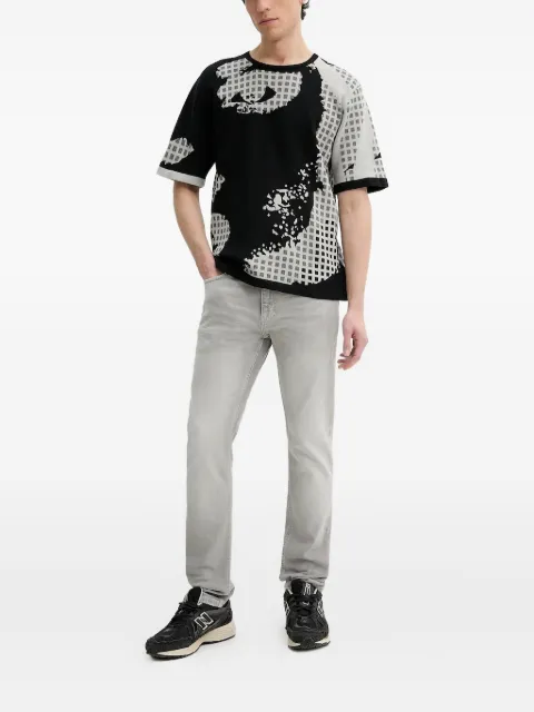 HUGO logo-patch jeans