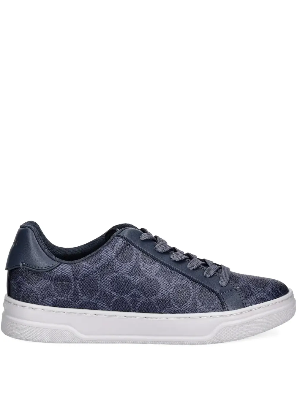 Coach High Line Monogrammed Low-top Sneakers