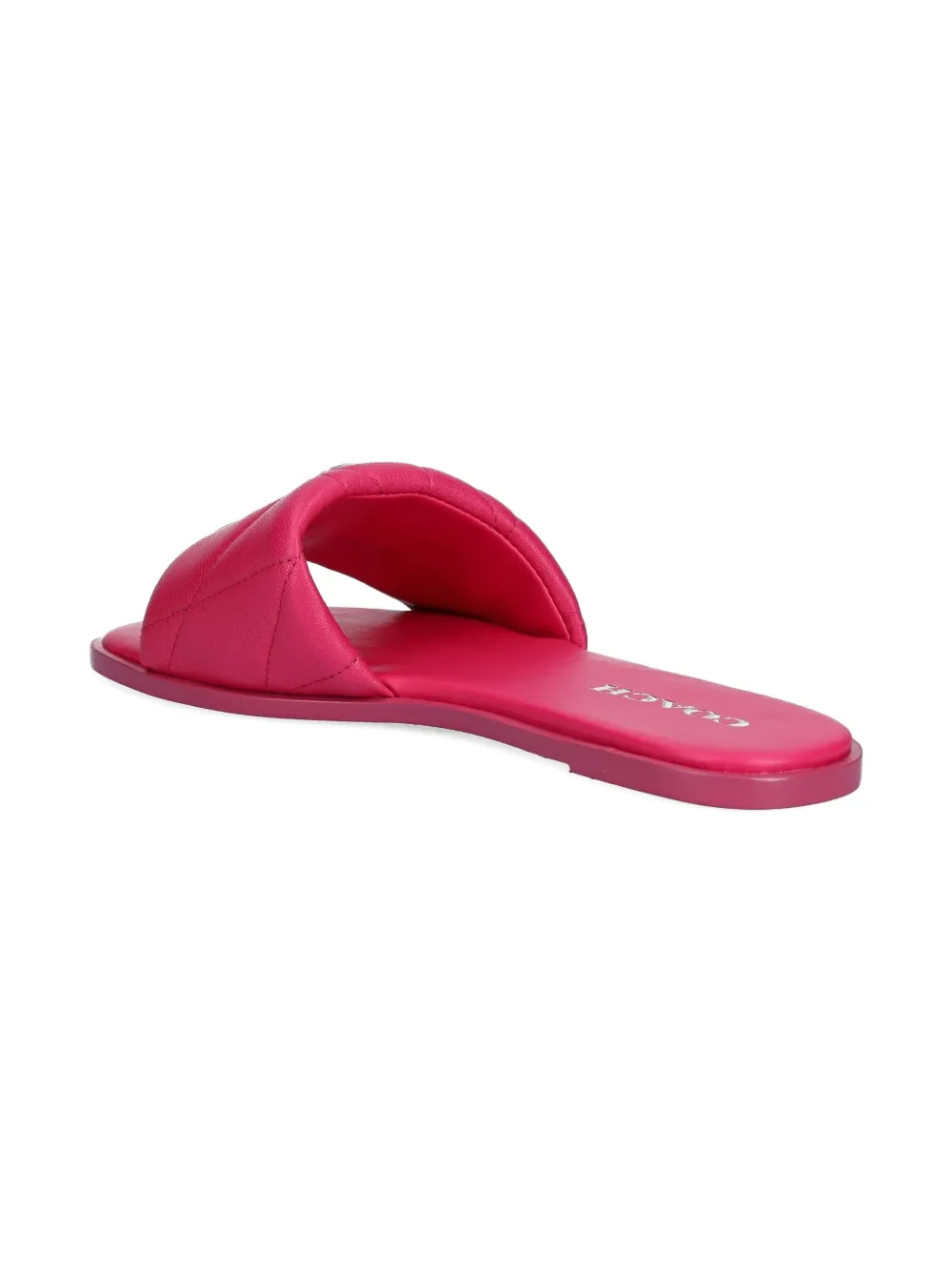 COACH LOGO-PLAQUE SANDALS 