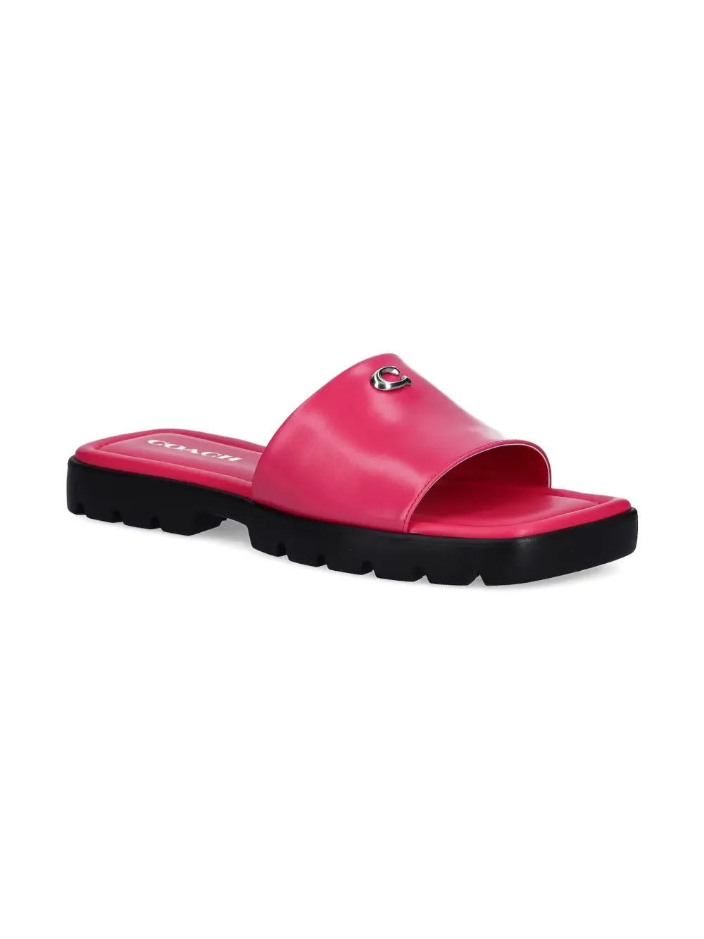 Coach Florence slider sandals Pink
