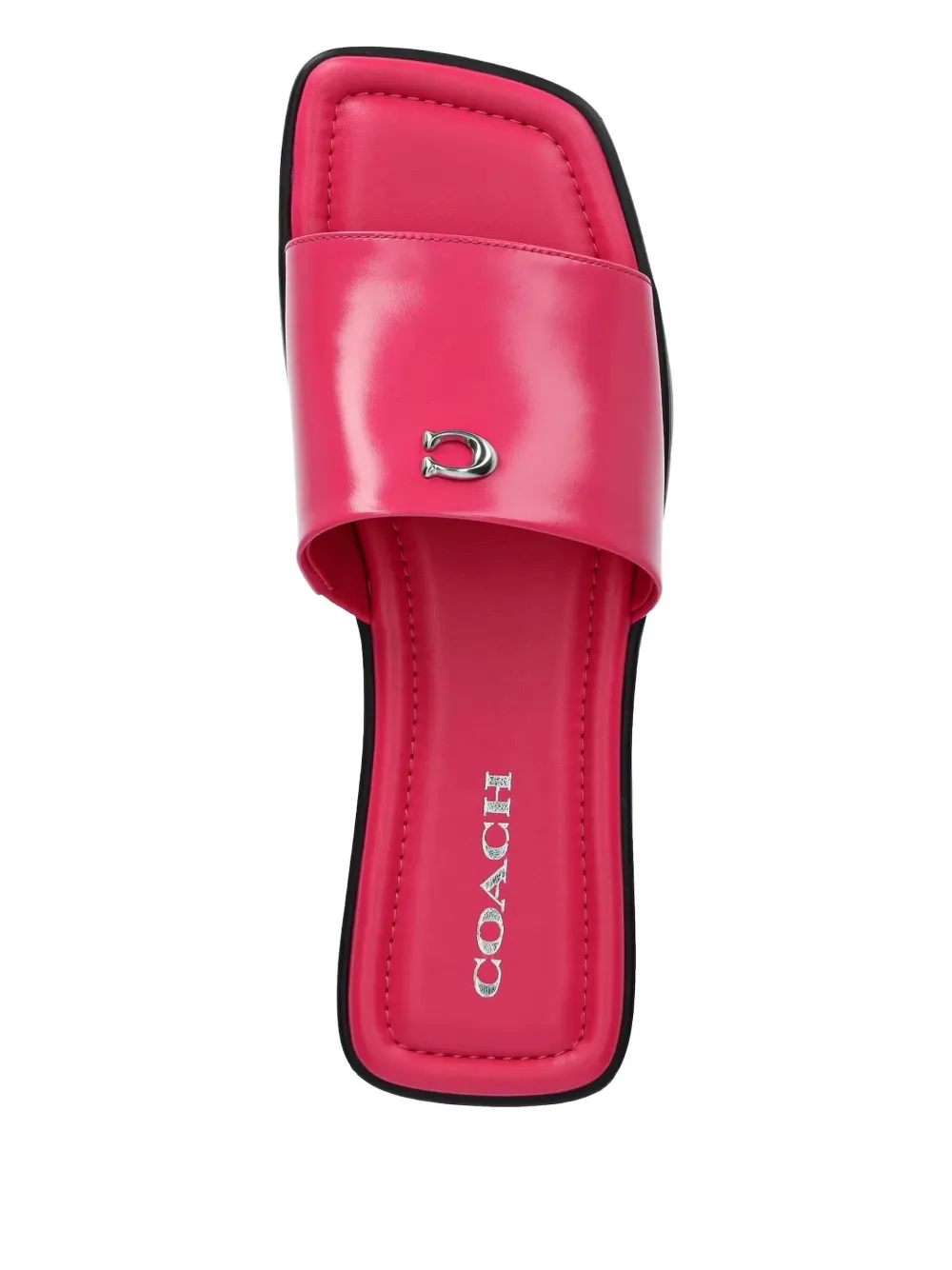 Coach Florence slider sandals Pink