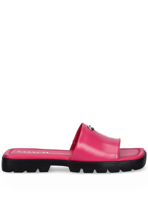 Coach Florence slider sandals