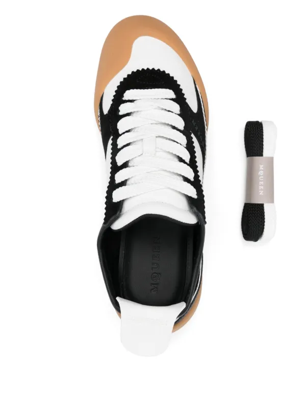 alexander mcqueen◆Flexion カーフレザースニーカー Alexander McQueen Flexion Sneakers | White | FARFETCH