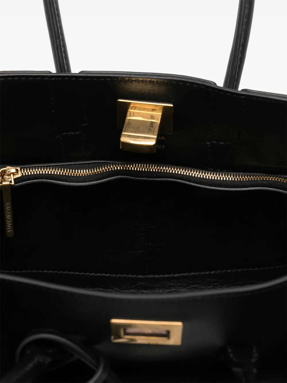 Balenciaga Bel Air mini-shopper Zwart