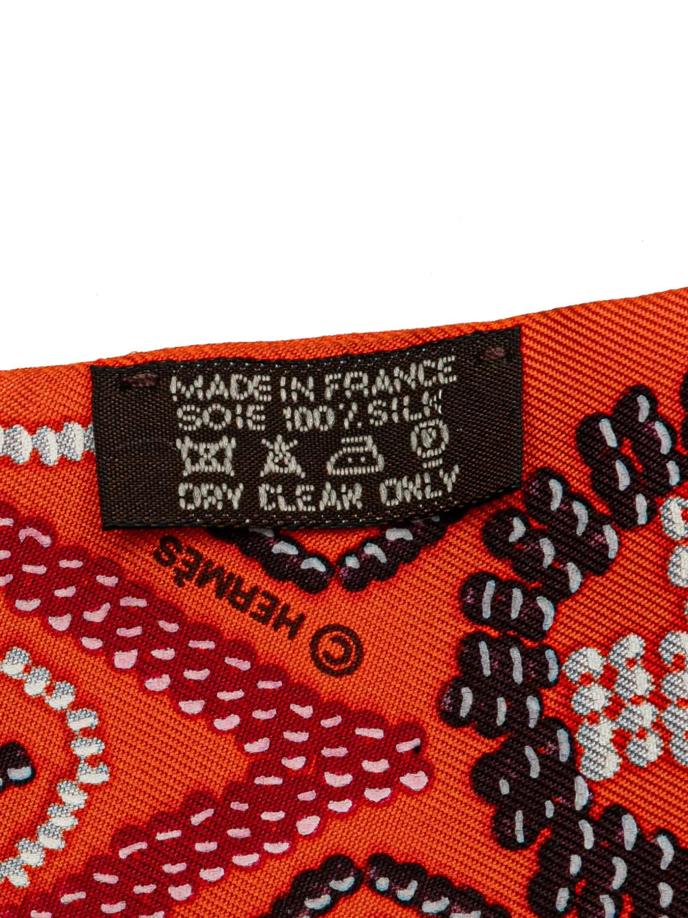 Hermès Pre-Owned 20th Century Kelly en Perles Silk Twilly Scarf scarves | Image 2