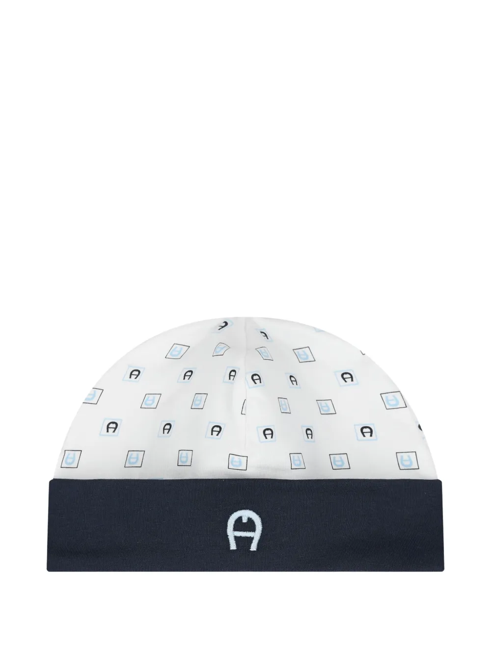 Shop Aigner Logo-embroidered Beanie