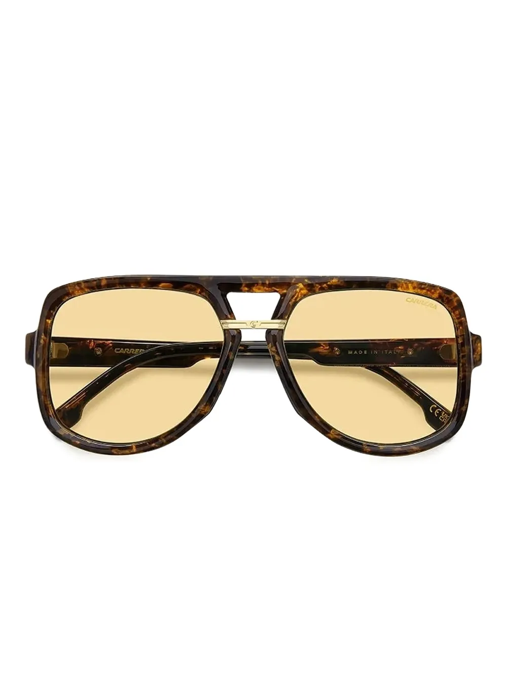 Carrera tortoiseshell sunglasses Geel