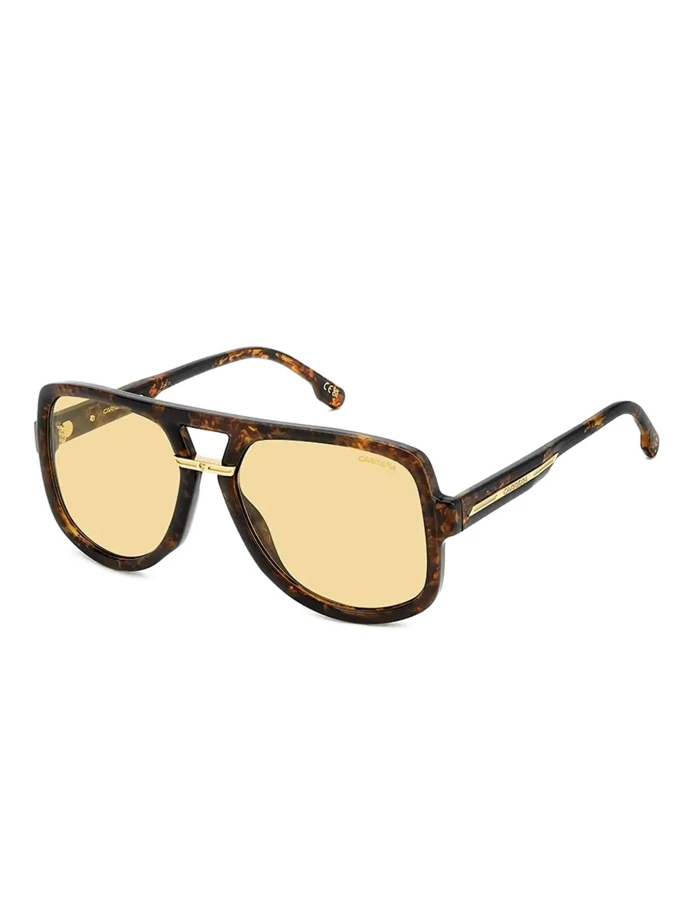Carrera tortoiseshell sunglasses Geel