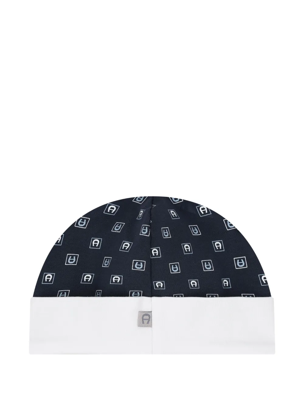 Shop Aigner Logo-embroidered Beanie