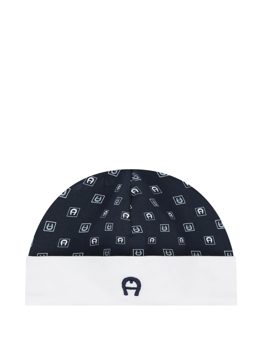 Shop Aigner Logo-embroidered Beanie