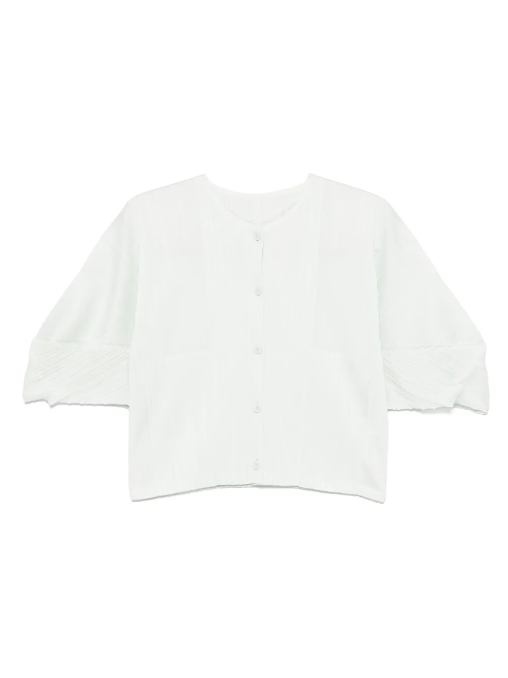 Pleats Please Issey Miyake camisa Monthly Colors: April | verde | Image 1