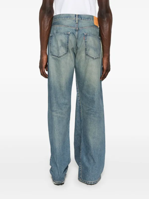 Junya Watanabe MAN Layered Jeans | Blue | FARFETCH