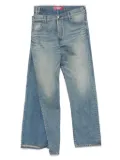 Junya Watanabe MAN layered jeans - Blue