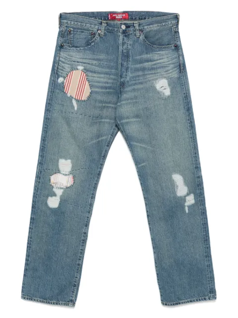 Junya Watanabe MAN patch-detail jeans
