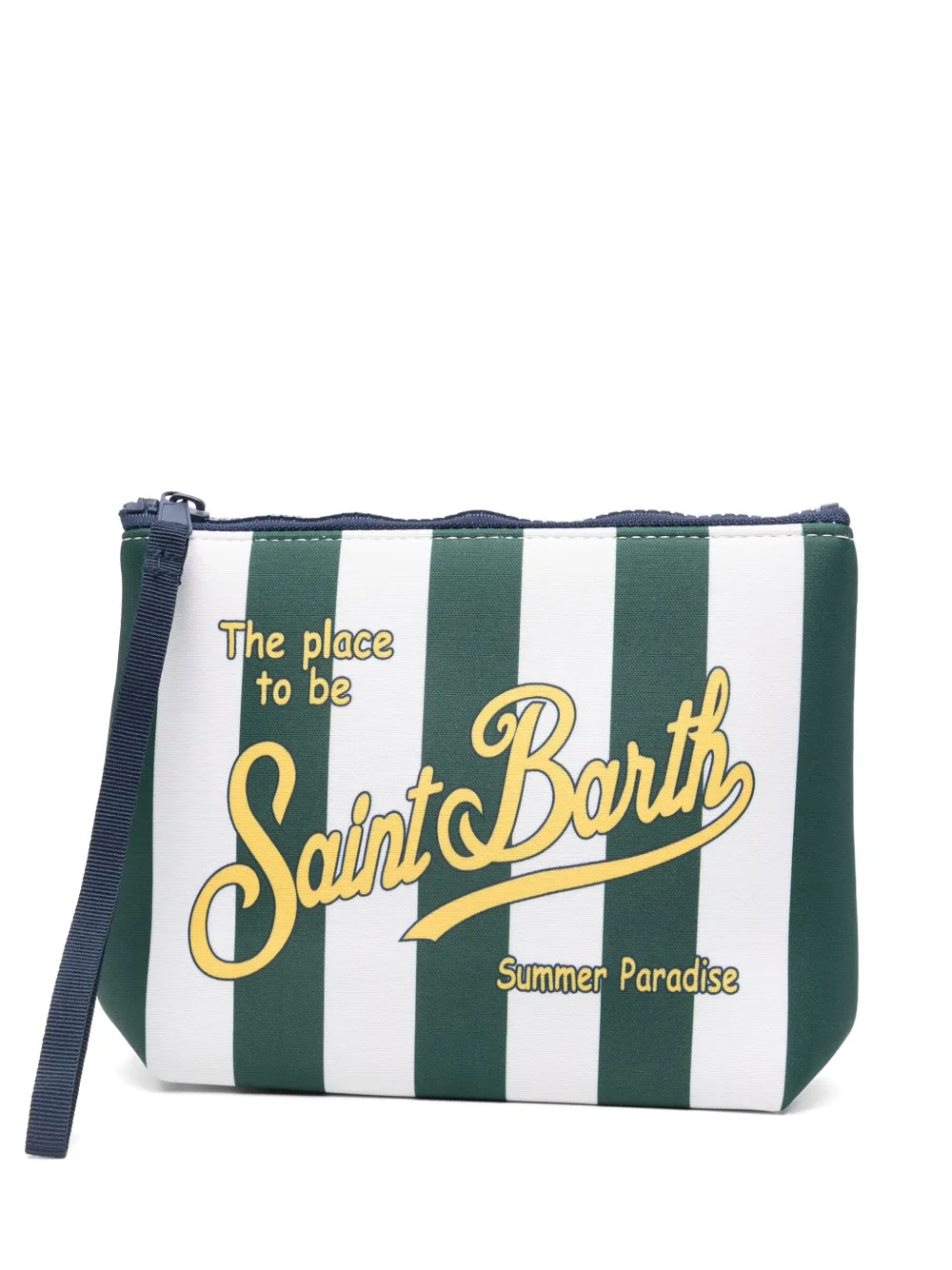 MC2 Saint Barth Aline コスメポーチ - グリーン MC2 Saint Barth Aline コスメポーチ - グリーン