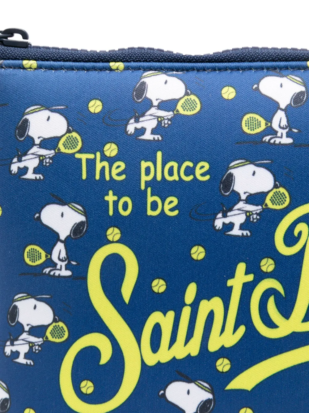 MC2 Saint Barth x PEANUTS™ Aline make-up tas Blauw