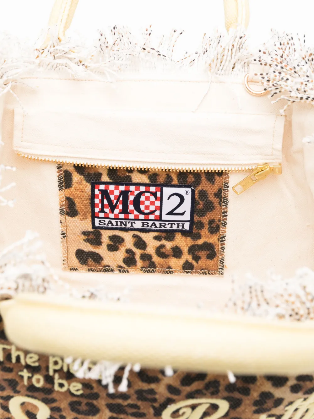 MC2 Saint Barth Colette shopper Beige