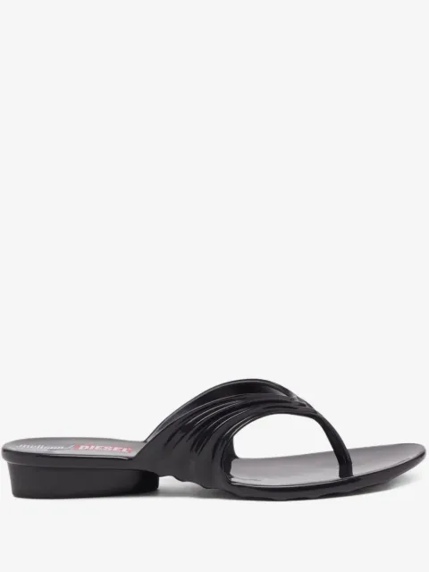 Diesel x Melissa Quantum thong sandals