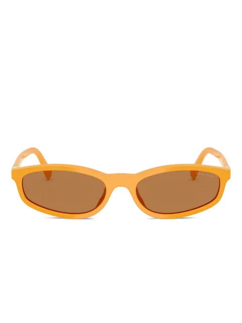Miu Miu Eyewear logo-lettering sunglasses 