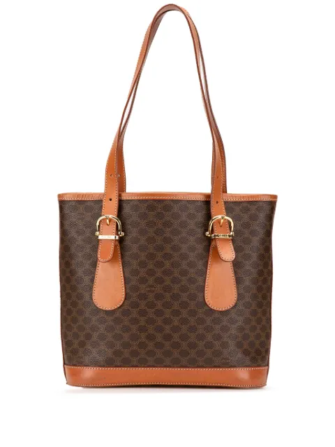 Céline Pre-Owned bolsa de hombro Macadam Coated Canvas 2000
