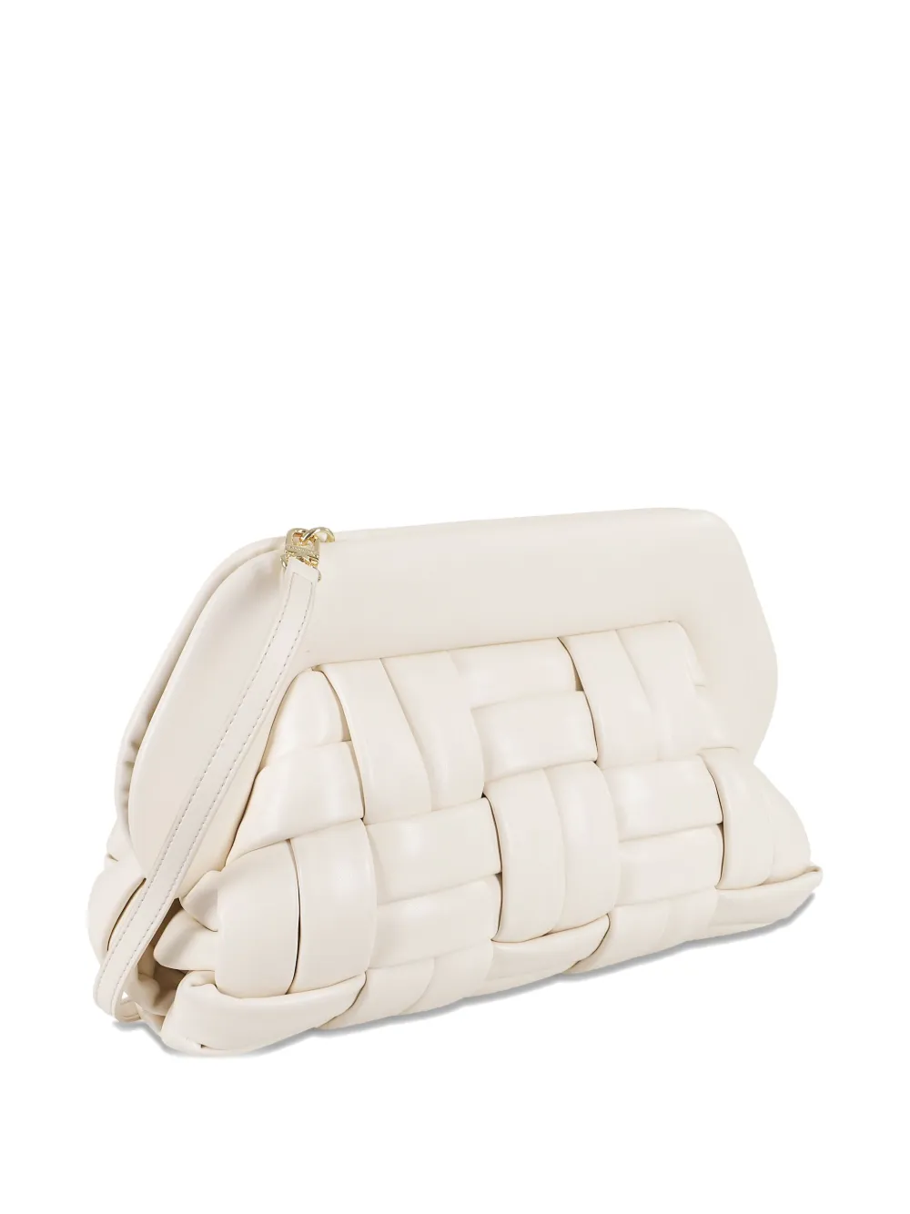 Themoirè Bios clutch Beige