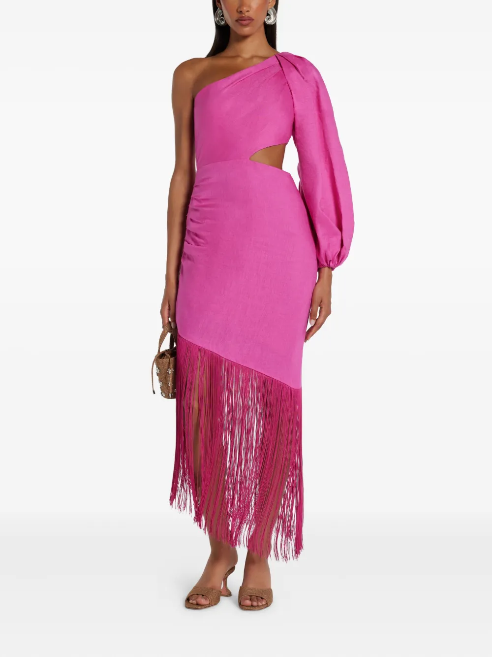 No Pise La Grama jupe mi-longue à franges | Robes de soirée & robes de cocktail | Image 2
