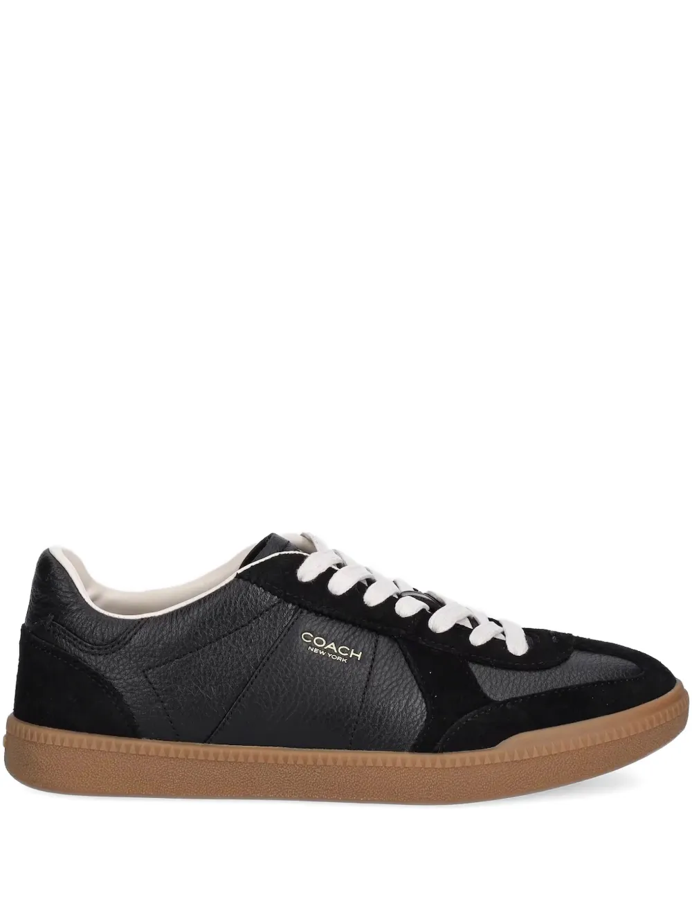 Coach Ellis Suede-panelled Lace-up Sneakers