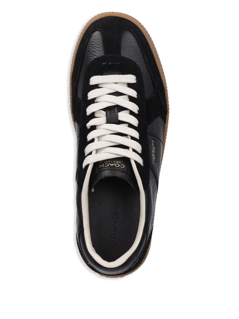 Coach Sneakers met suède vlakken Zwart