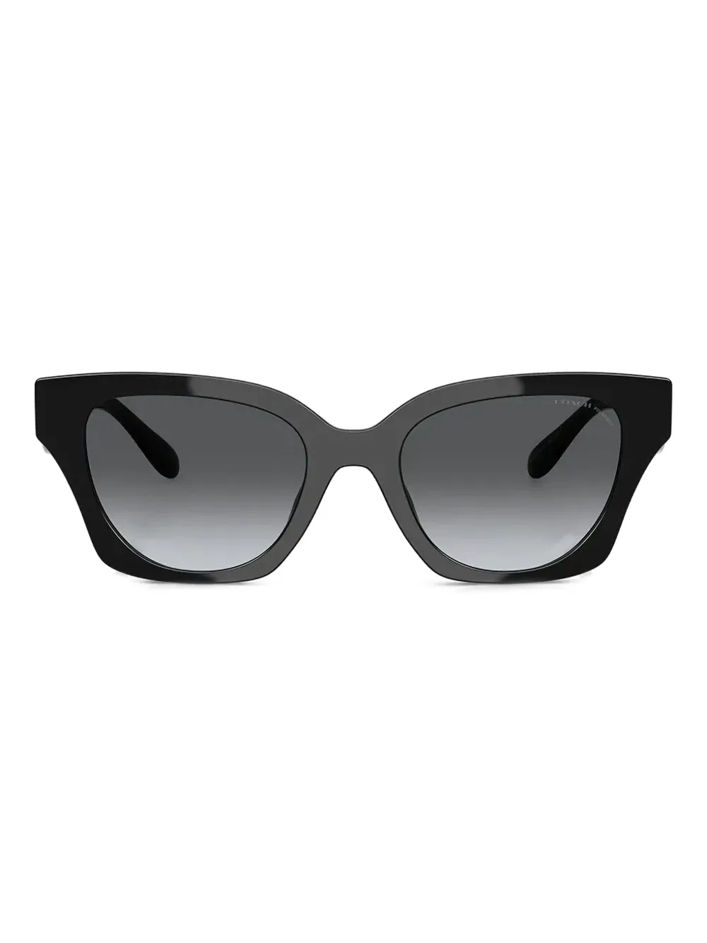 Coach Zonnebril met cat-eye montuur Zwart