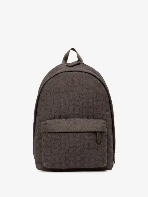Coach monogram-pattern backpack 