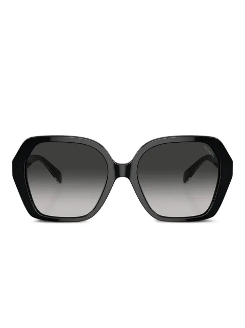 Coach lentes de sol con armazón octogonal