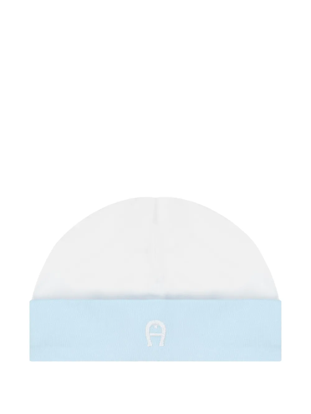 Shop Aigner Logo-embroidered Beanie