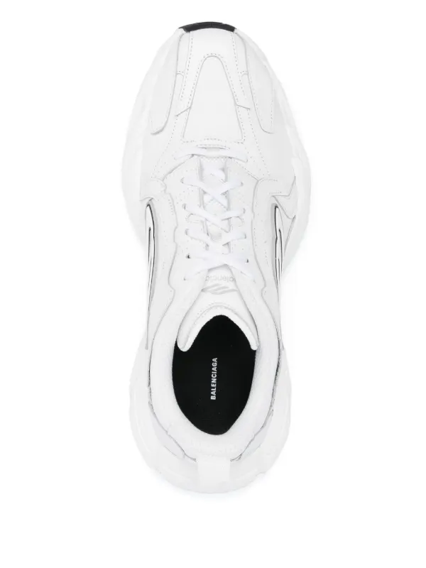 Balenciaga Monday Sneakers | White | FARFETCH JO
