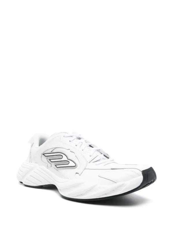 Balenciaga Monday Sneakers | White | FARFETCH JO
