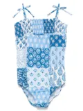 MC2 Saint Barth Kids Amina swimsuit - Blue