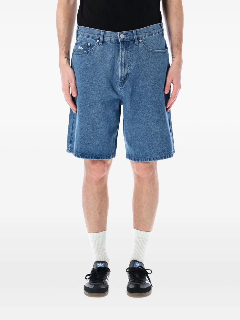 Obey shorts de mezclilla | azul | Image 1