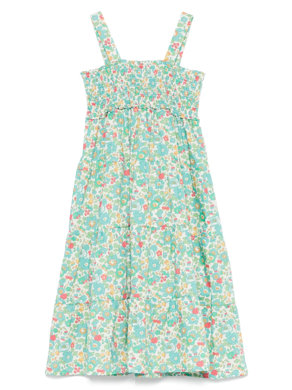 MC2 Saint Barth Kids x Liberty London Jemine jurk Groen