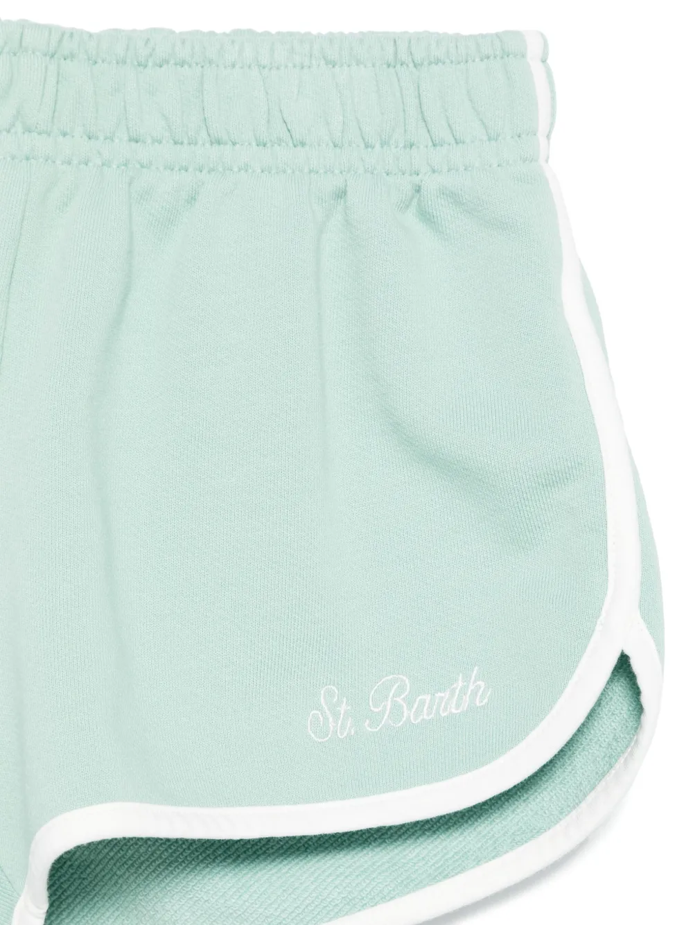 MC2 Saint Barth Kids Curly Light shorts Groen