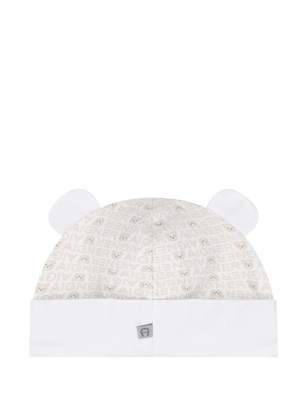 Aigner Kids Muts met teddybeerprint Beige