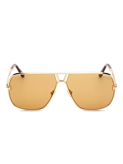 TOM FORD Eyewear logo-print sunglasses 
